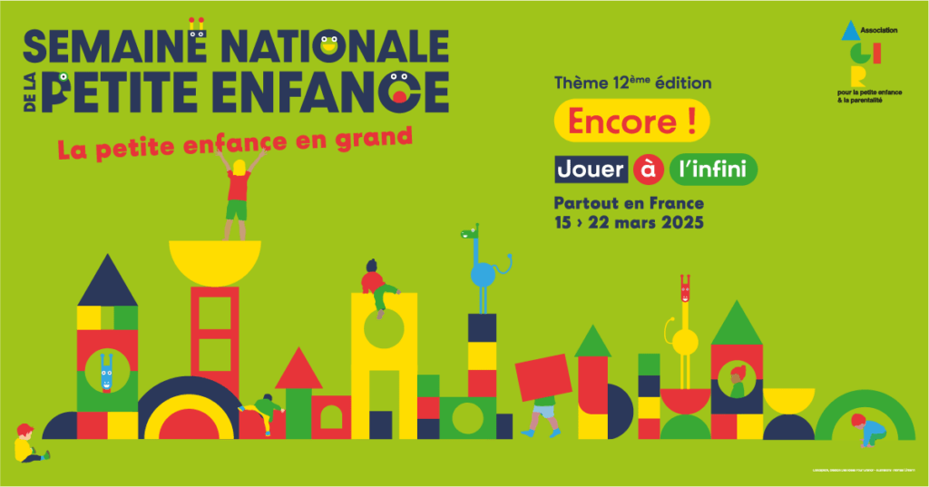 Bandeau - Semaine de la Petite Enfance 2025 - Encore ! Jouer à l'infini