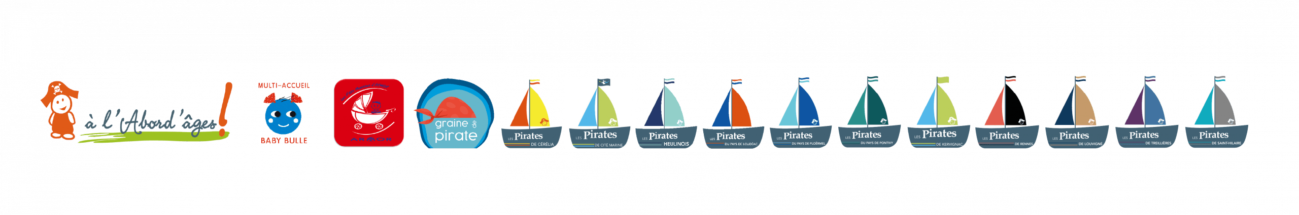 Logos - Les Crèches de Al