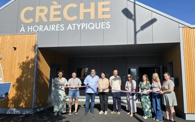 Inauguration de la crèche de Louvigné-de-Bais